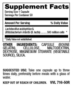 Dual Action Acidophilus & Bifidus