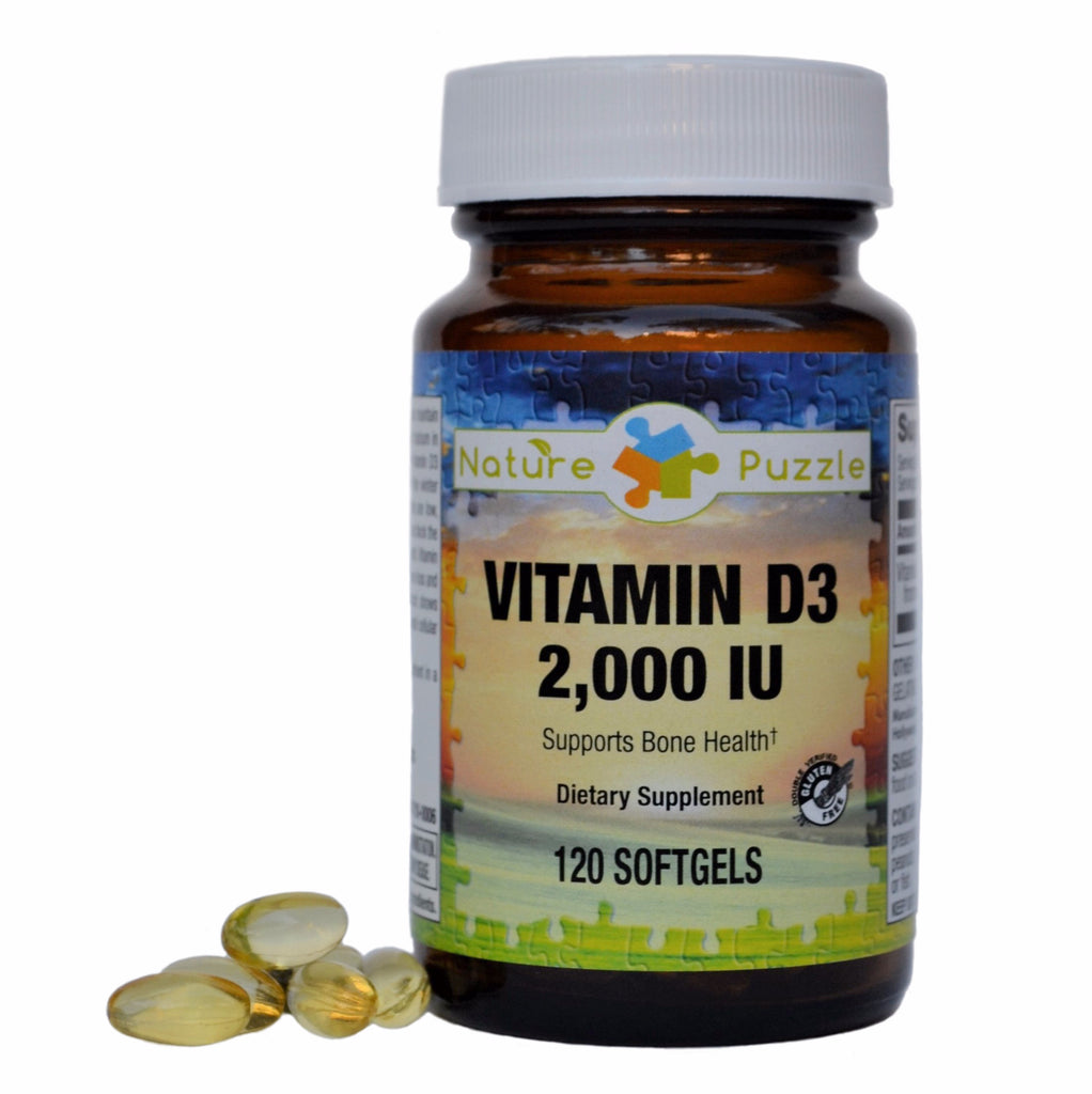 Vitamin D3  2,000 IU